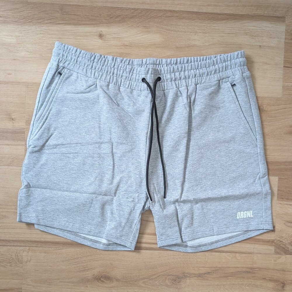 NWT Original Fit Wear ORGNL 5" Base Shorts Light Grey 3XL